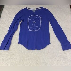 Old navy blue long sleeve tshirt